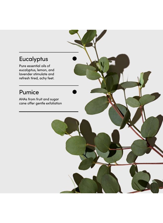 LATHER مقشر القدمين بحجر الخفاف - مقشر رغوي لطيف لتقشير البشرة - إصلاح الكعب المتشقق لقدمين ناعمتين وملساء - منتجع أقدام بيديكور | 4 أونصات - Image 4