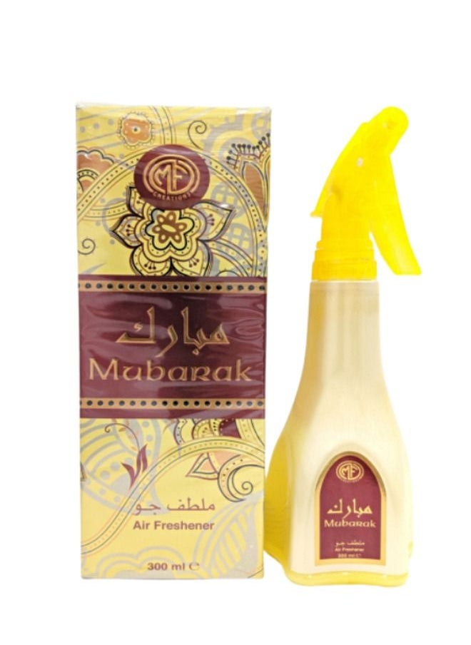 MFCREATIONS - Air Freshener Mubarak - Home Fragrance 300ml - Image 1