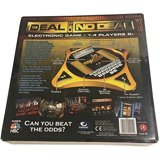 iToys Inc. Deal Or No Deal Electronic Board Game for 4 Players, Ages 8+ - Image 2