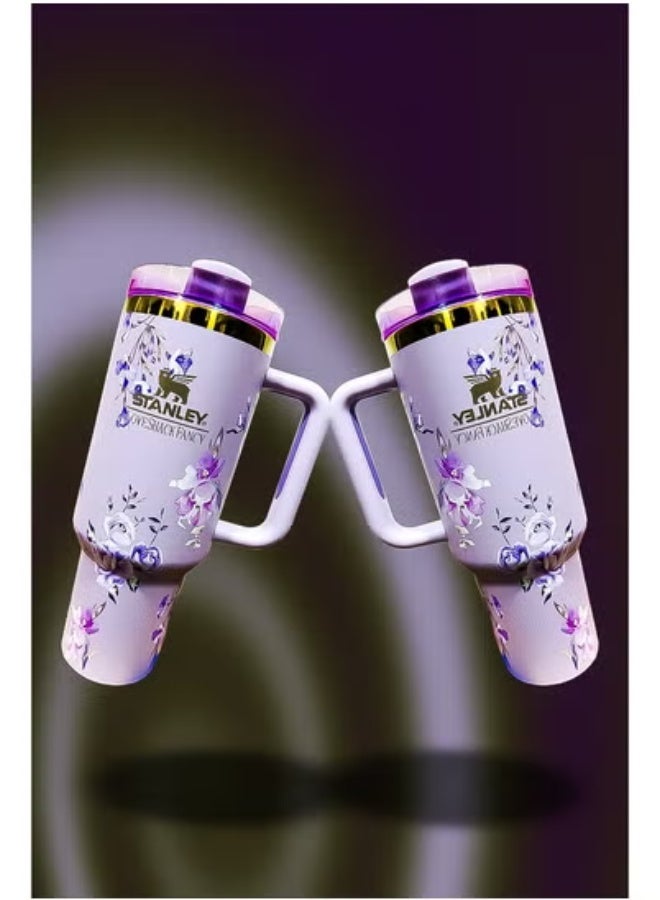 Stanley 40oz Tumbler – Stainless Steel Travel Mug with Reusable Straw – BPA Free, Eco Friendly & Dishwasher Safe – Leakproof FlowState Lid & Double Wall Insulation – Keeps Drinks Hot 16H & Cold 24H – Slim Base Fits Most Car Cup Holders – Rugged Ergonomic Handle for Travel, Office, and Outdoor Adventures - Image 3