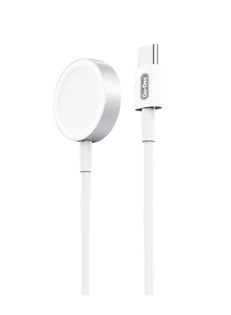 GO-DES GD-UC591 Apple Watch Series Smart Watch Wireless Type-C Charging Cable - Image 1