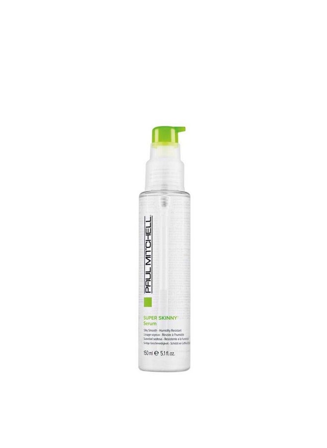 Paul Mitchell Super Skinny Serum, Speeds Up Drying Time, Humidity Resistant, For Frizzy Hair, 5.1 Fl Oz  - Image 1
