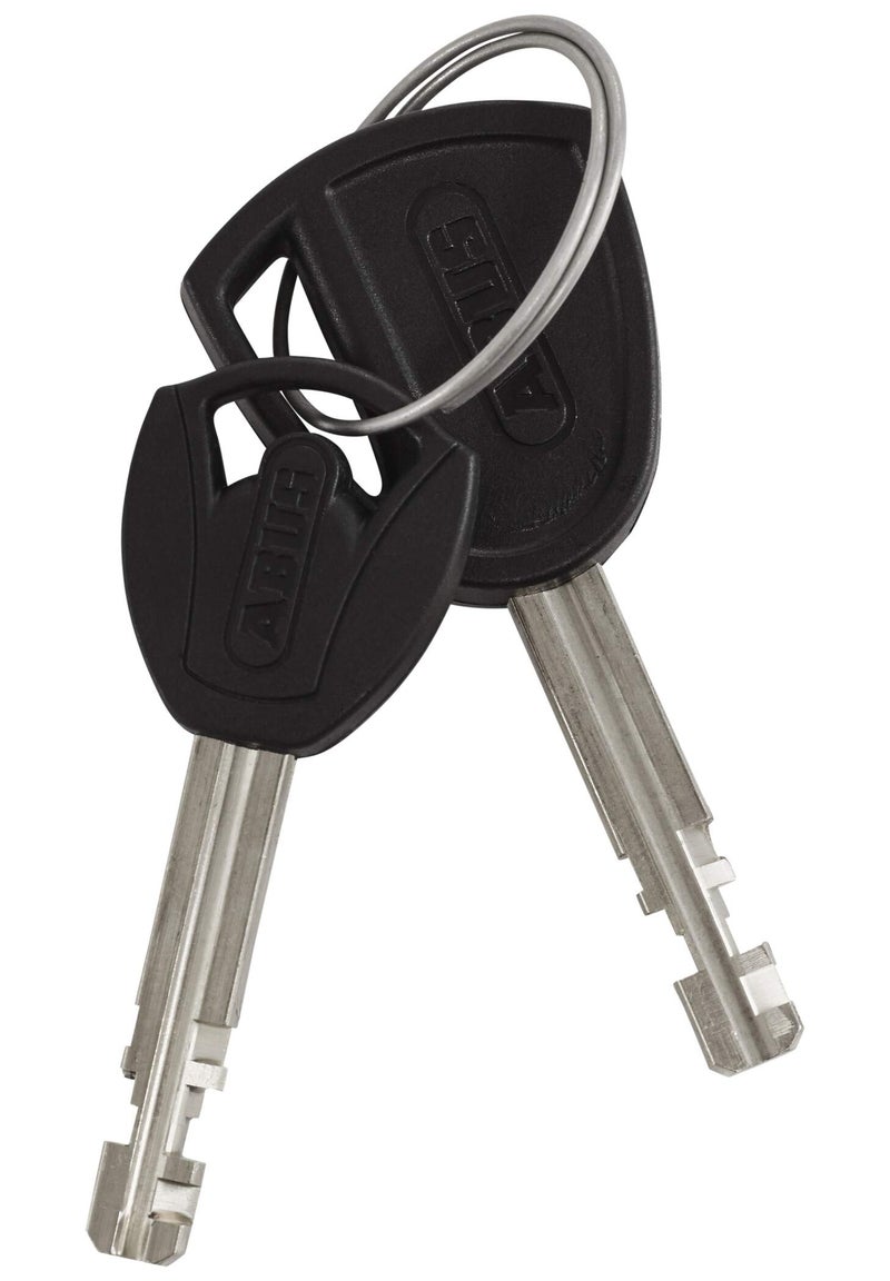 Abus قفل U من ABUS Granit XPlus 540، قفل دراجة مع أسطوانة XPlus، حماية عالية ضد السرقة، مستوى أمان ABUS 15، أسود/رمادي، 23 سم - Image 3