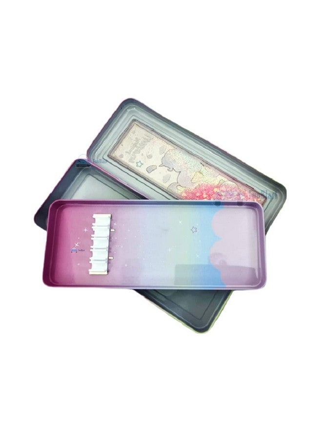 FunBlast Pencil Box for Kids - Unicorn Pencil Box for Girls, Pencil Box Boys, Unicorn Stationary Set, Pencil Box for Kids for School, Metal Pencil Box for Kids (Assorted Color) - Image 5