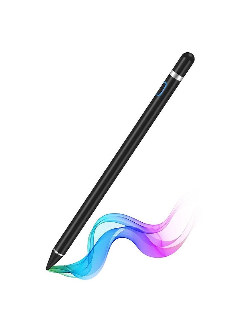 GENNEXT Active Stylus Pens for Touch Screens Rechargeable Digital Stylish Pen Pencil Universal for iPhone/iPad Pro/Mini/Air/Android and Most Capacitive Touch Screens  - Image 1