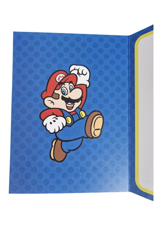 UK Greetings Super Mario It's-A Me Mario Open Birthday Card - Image 2