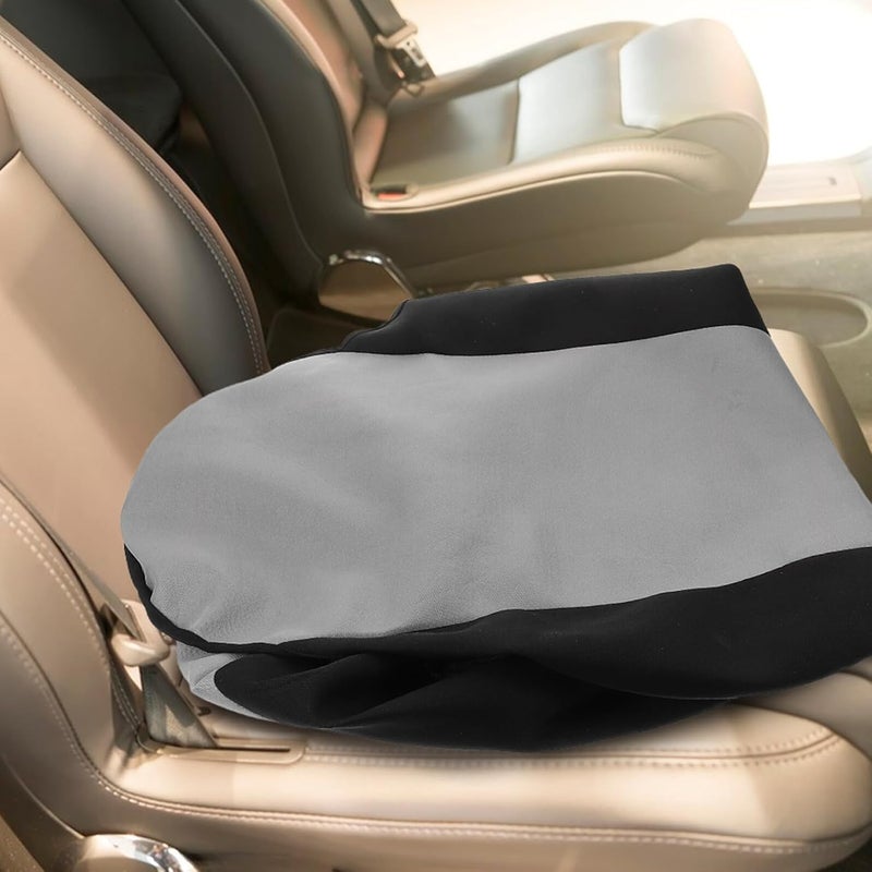 Universal Driver Seat Cover Front Seat Protector Elastic Breathable Car SUV Truck Grey for Automotive Interior - Image 5