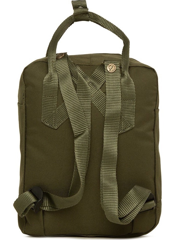 Bagmori Khaki Square Mini Backpack with Adjustable Strap  - Image 3