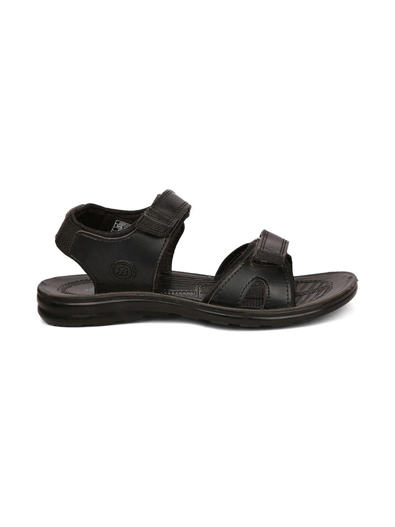 Bata باتا رجالي صندل رياضي - أسود (10Uk) - Image 3