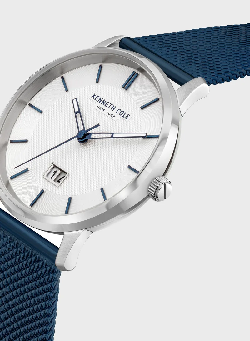 Kenneth Cole Mesh Strap Analog Watch