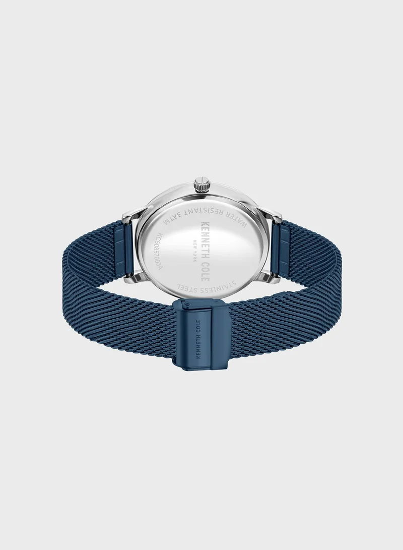 Kenneth Cole Mesh Strap Analog Watch