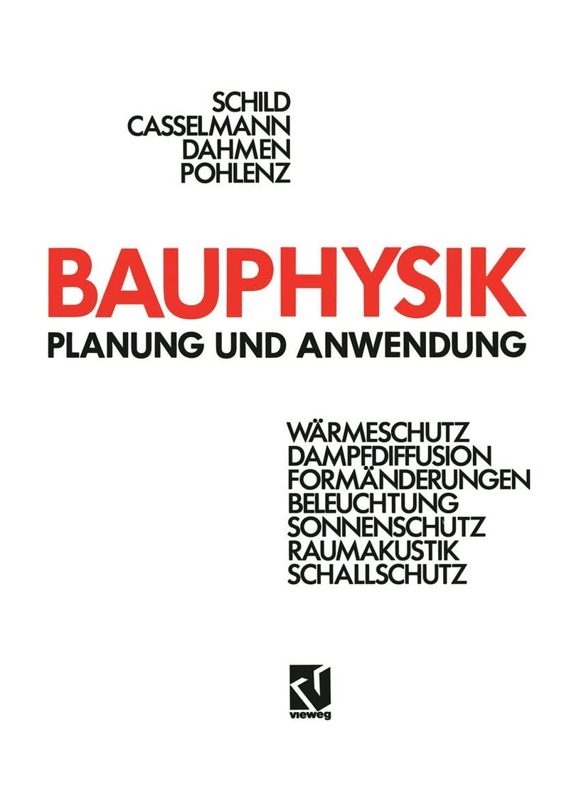 Bauphysik: Planung und Anwendung 