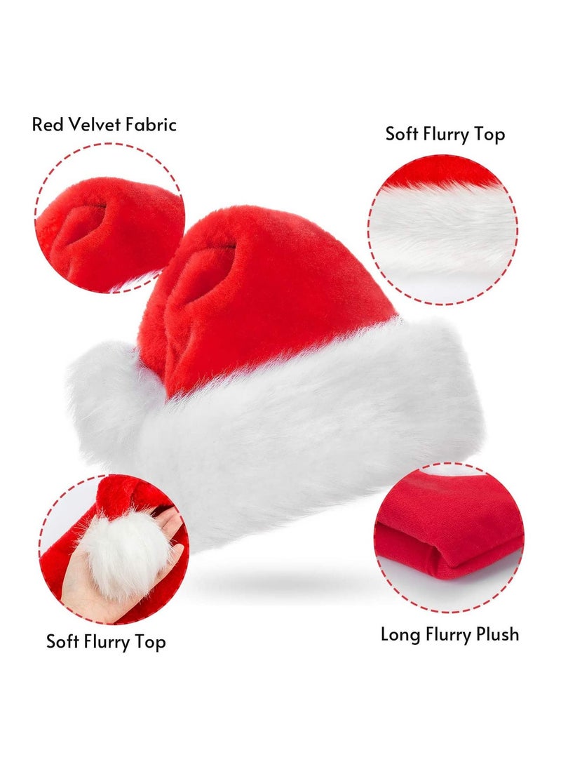 Highland - 2-Piece Santa Hat for Men Women - Image 1
