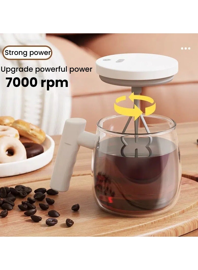 general Fully Automatic Blender Cup Electric Coffee Cup Soy Milk Shaker Cup Glass Cup Portable Charging USB - Image 1