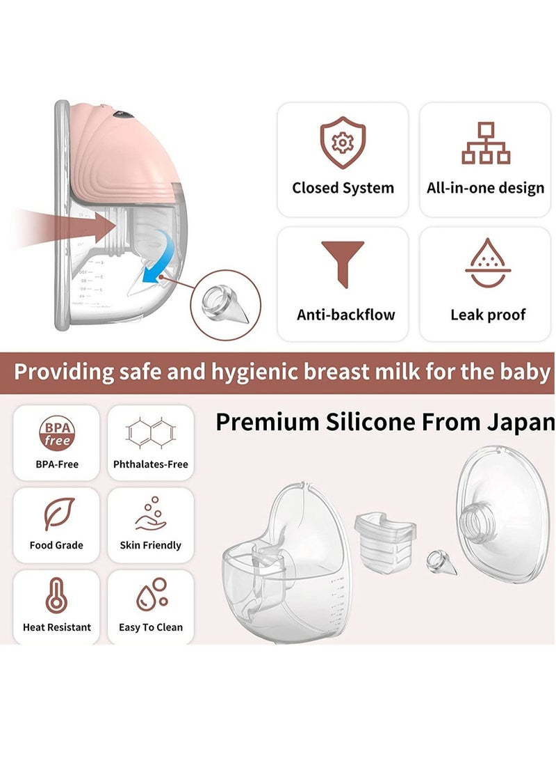 Gonice - Portable Hands-Free Wearable Electric Breast Pump, Painless Breastfeeding With 3 Mode And 12 Levels And Leak-Proof - Image 1
