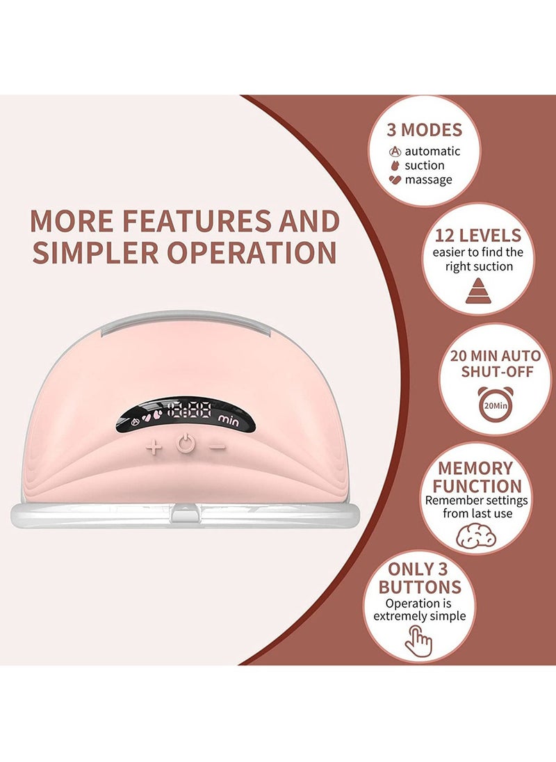 Gonice - Portable Hands-Free Wearable Electric Breast Pump, Painless Breastfeeding With 3 Mode And 12 Levels And Leak-Proof - Image 1