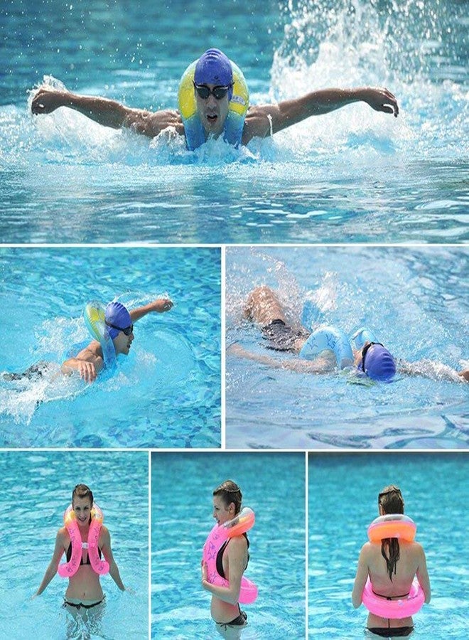 Swabs® Splash Play Mat | Inflatable Swimming Arm Ring for Adults and Children | Inflatable Outdoor Water Toys for Children Infants Toddlers Boys Girls and Kids | Ocean Friends arm Ring for Kids - Image 3