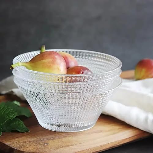 WRINGO Glass Bowl for Kitchen Prep, Dessert, Dips, and Candy Dishes, Cake, Snack Bowl Set of 6 Or Nut Bowls, and Microwave Safe Clear Glass Bowls for Mixing, Storing Size 4.5 Inch (WR-10) - Image 2