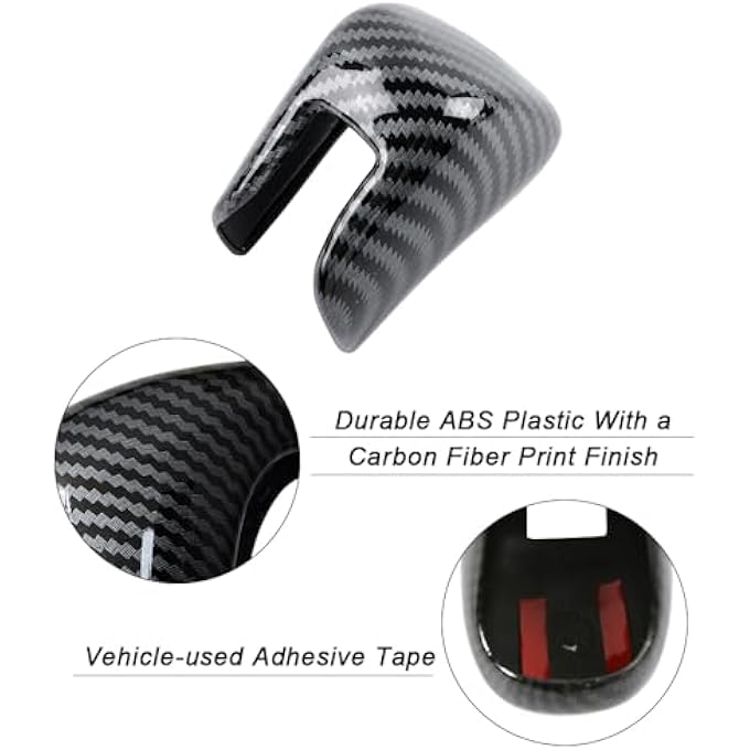 ريحني غطاء مقبض ناقل الحركة لهوندا سيفيك 2024 2023 2022 لهوندا CRV HRV 2023 2024 لهوندا أكورد 20182024 ملحقات داخلية واقي ABS بطباعة ألياف الكربون - Image 4