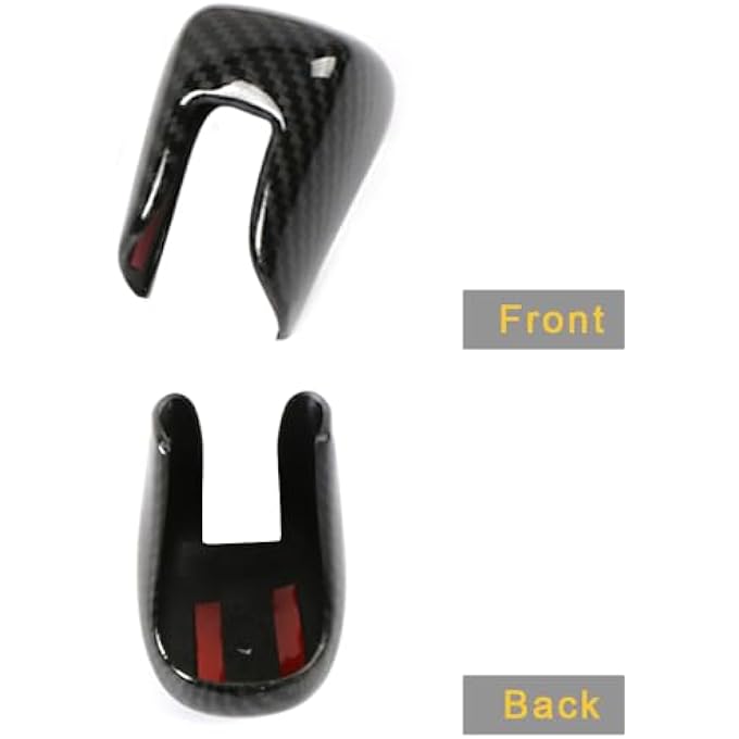 ريحني غطاء مقبض ناقل الحركة لهوندا سيفيك 2024 2023 2022 لهوندا CRV HRV 2023 2024 لهوندا أكورد 20182024 ملحقات داخلية واقي ABS بطباعة ألياف الكربون - Image 3