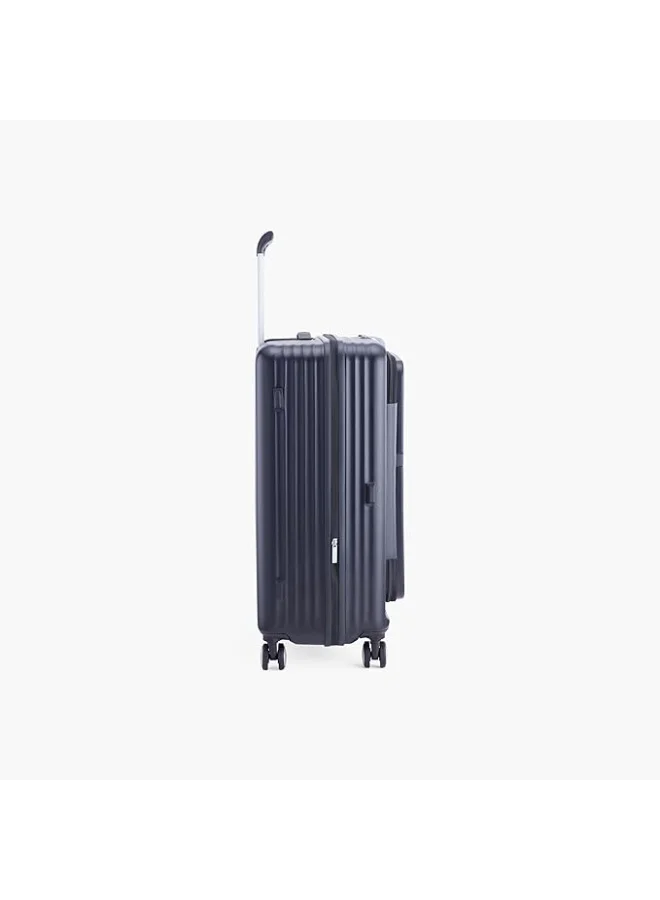 امريكان توريستر حقيبة سفر American Tourister Trento بعجلات 68 سم - أسود - ضمان عالمي 3 سنوات