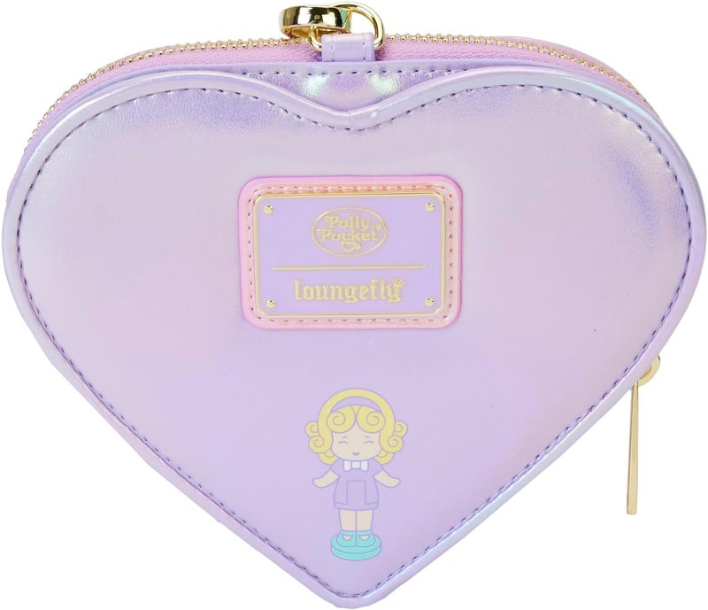 Loungefly Polly Compact Playset Figural Zip Around Wallet - Image 3