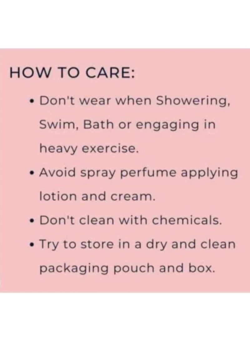 اكسوارات ار ايه سلسلة مفاتيح للجنسين من معدن فضي مع كريستال الأزرق"اللّه خير حافظ" - Image 3