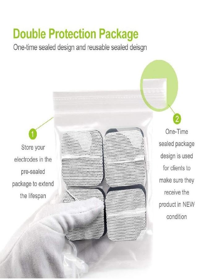 Generic - TENS Unit Pads Electrode Patches with Upgraded Self Stick Performance and Non-Irritating Design for Electrotherapy - Image 1