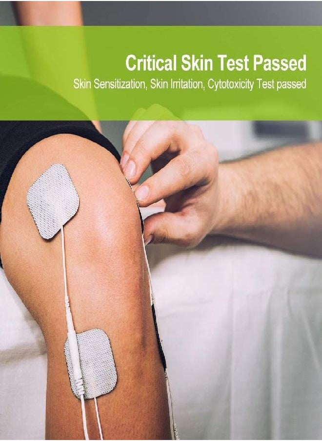 Generic - TENS Unit Pads Electrode Patches with Upgraded Self Stick Performance and Non-Irritating Design for Electrotherapy - Image 1