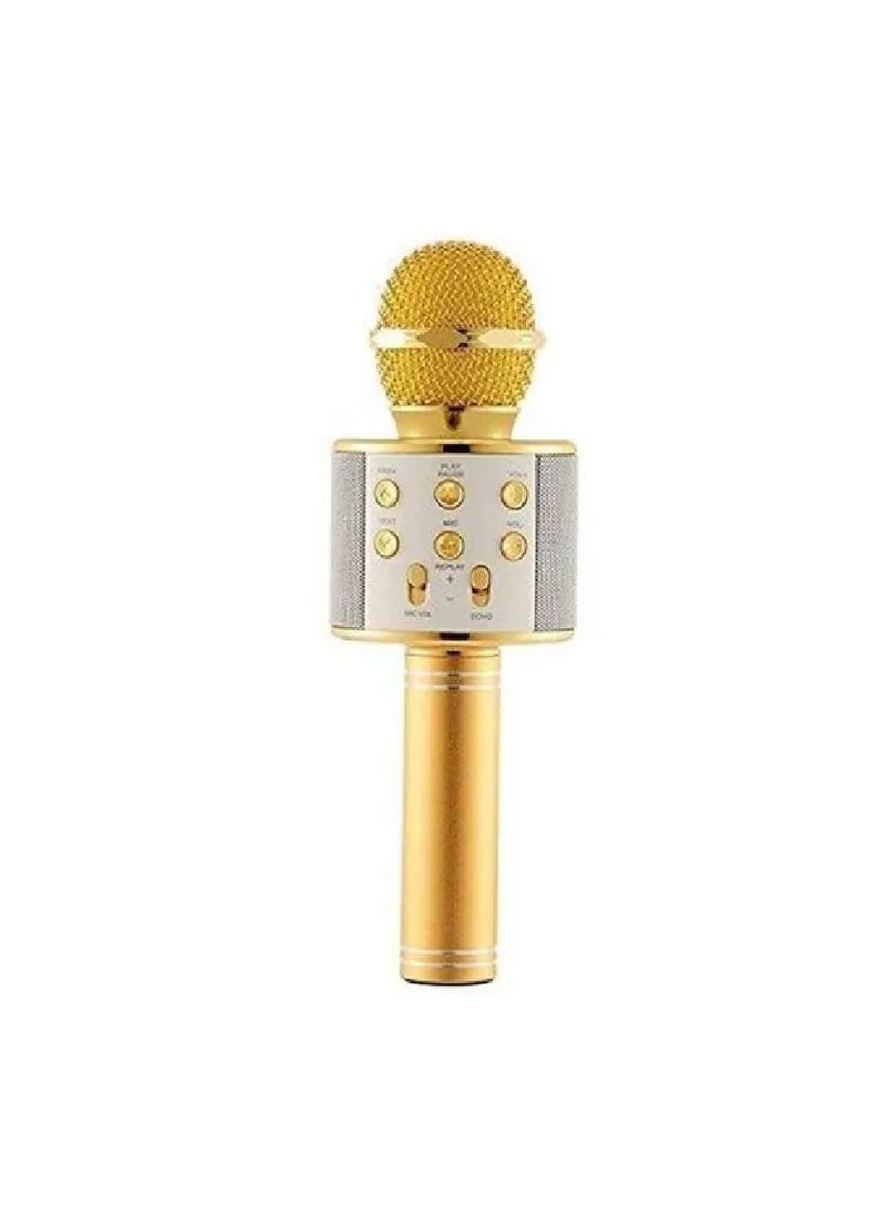 Generic Karaoke Mic With Bluetooth Speaker 