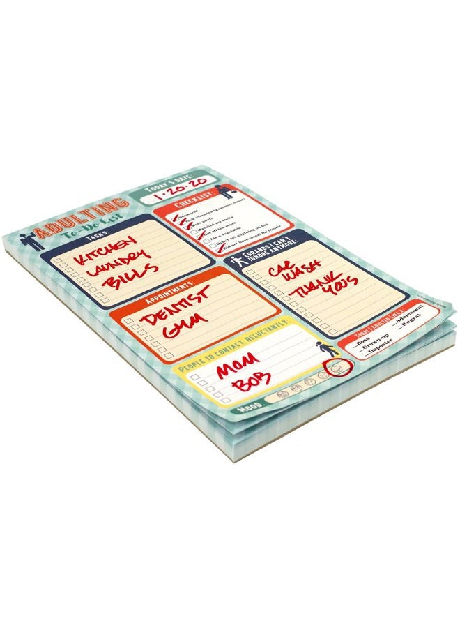 Peter Pauper Press Note Pad Adulting - Image 2