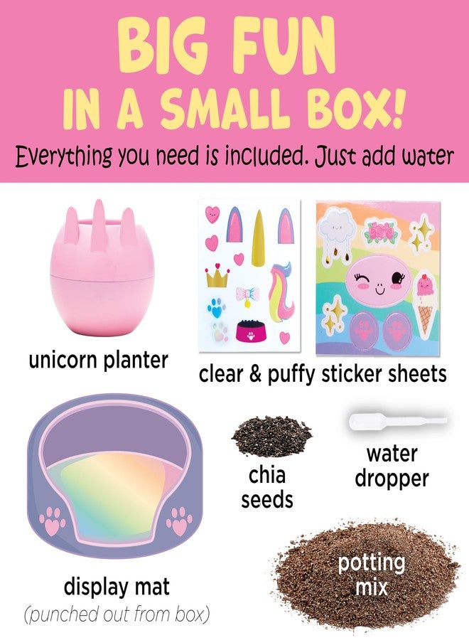 Creativity for Kids Plant-A-Pet: Unicorn, Mini Unicorn Gifts for Girls, Spring Crafts & Kids Activities (Ages 6+) - Image 3