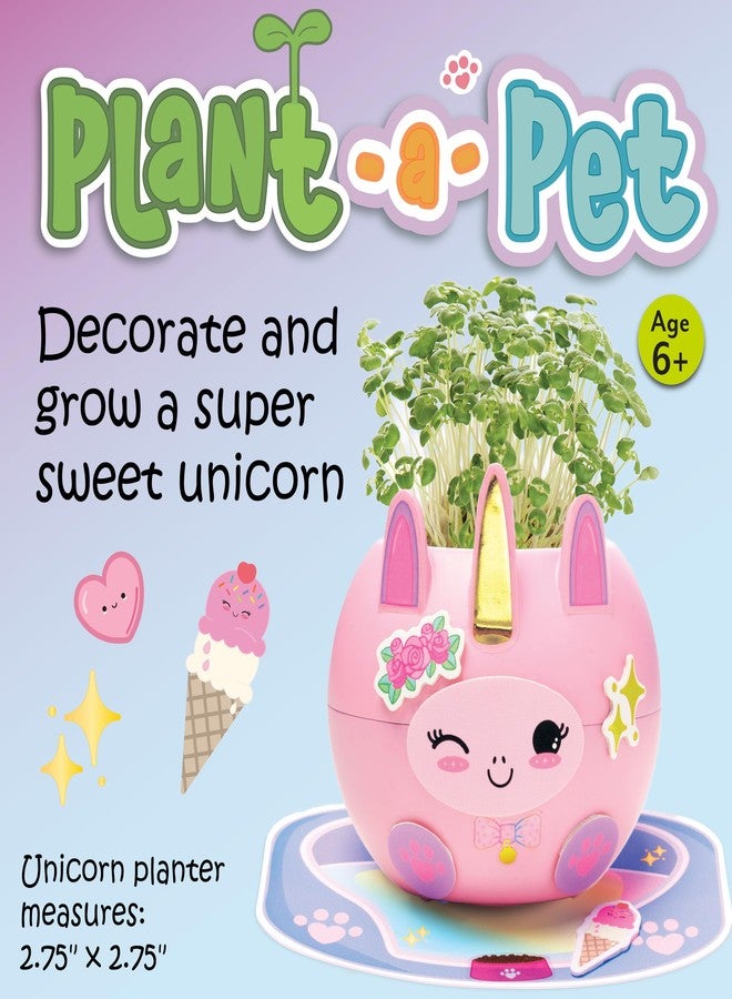 Creativity for Kids Plant-A-Pet: Unicorn, Mini Unicorn Gifts for Girls, Spring Crafts & Kids Activities (Ages 6+) - Image 2