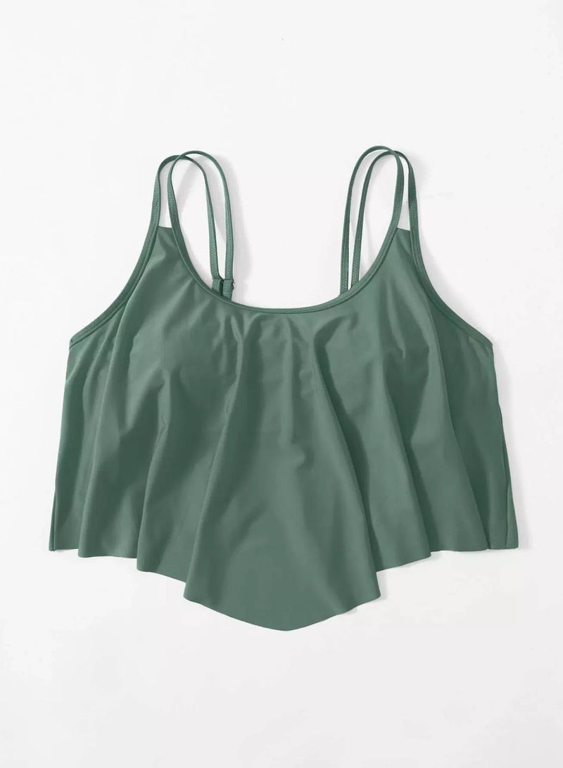 Plus Hanky Hem Bikini Top - Image 1