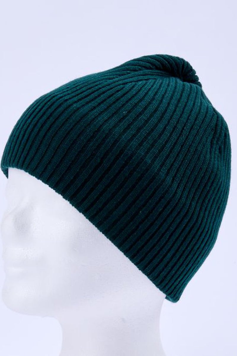 Tchibo Men Knitted Beanie, Green  - Image 3