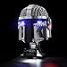 BRIKSMAX Led Lighting Kit for Star Wars The Mandalorian Helmet  Compatible with Lego 75328 Building Blocks Model Not Include The Lego Set - Image 4