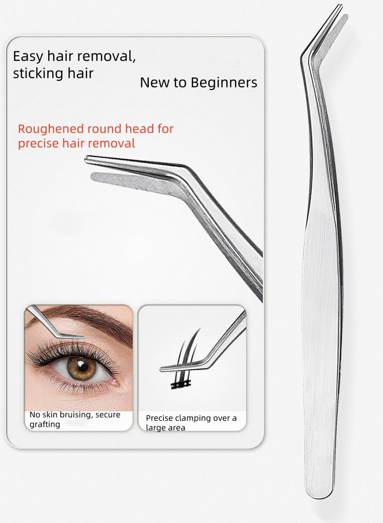 Generic False Eyelash Tools , Stainless Steel Eyelash Curler, Eyelash Curler and Eyebrow Brush Combo Set  - Image 4