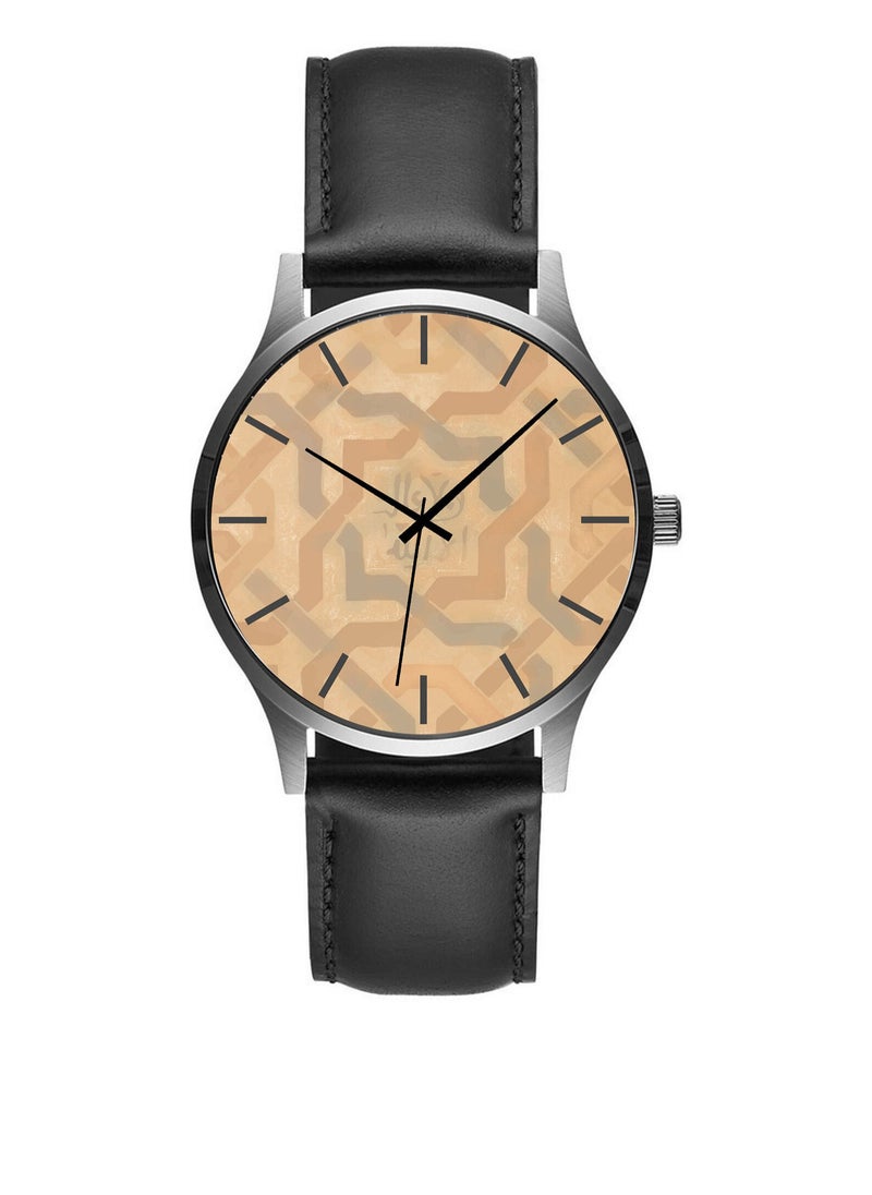 Castle & Gazelle - Alhambra Red Watch with 3D printed dial inspired bystoried Alhambra palace of Granada - Image 1