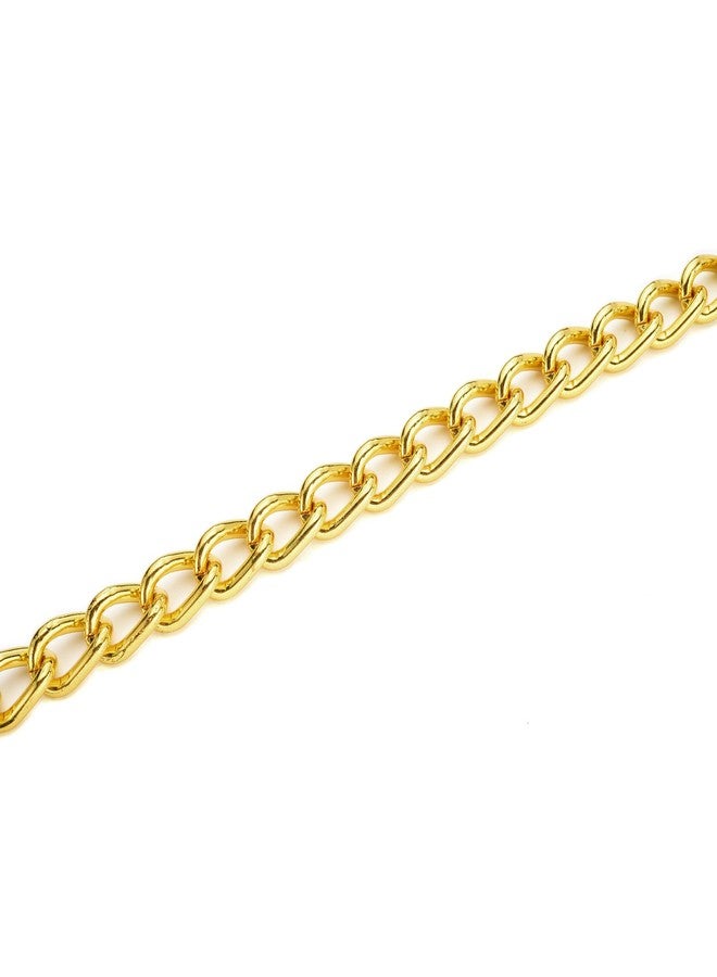 Mogoko Stainless Steel Dog Choke Chain Collar, Puppy Metal P Chain Slip Collar Pet Training Walking Choker(Gold; 2.0mm;14.0 Inch) - Image 4