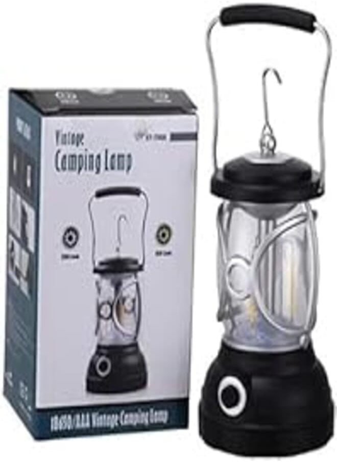 Generic LED Camping Lantern - Multifunctional Camping Lantern Powered by Charging and Batteries 