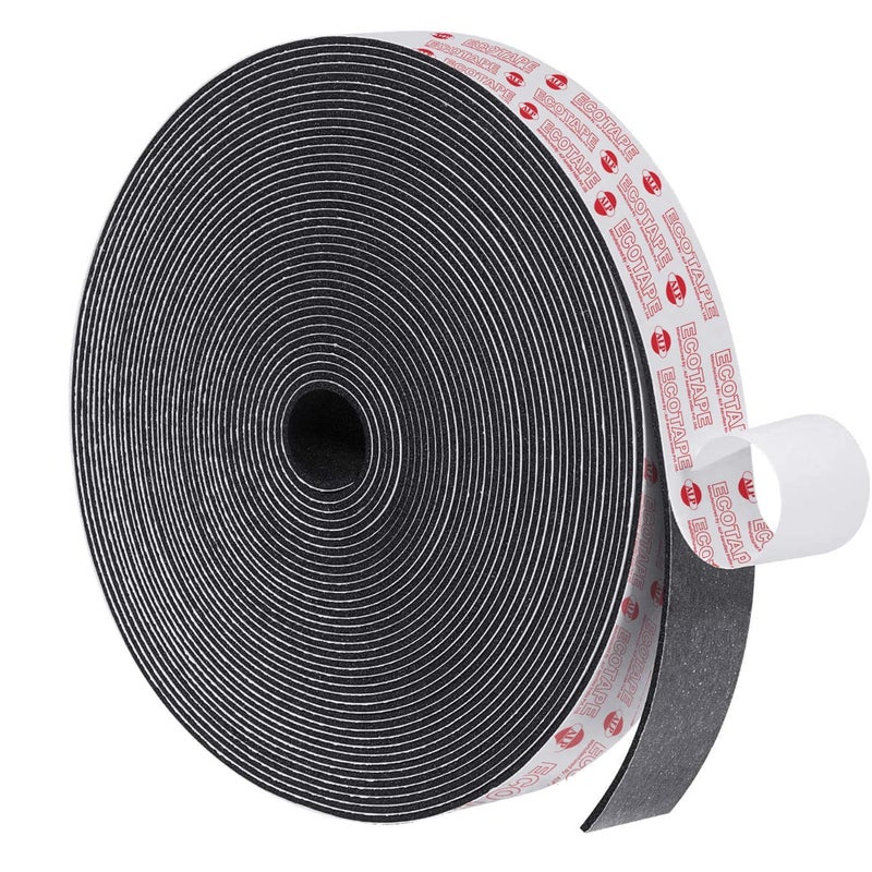 ALP Nitrile Self Adhesive Insulation Foam Tape, ECOTAPE, Class O For Matel Heat, Air Conditioning, industrial Freezers, Refrigerators (2"(W) X 3 mm(T) X 9.1 Meter(L)) - Black, Pack of 1 - Image 3