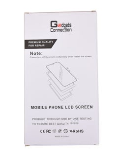 جادجتس كونيكشن شاشة LCD لهاتف ابل ايفون اكس اس باللون الأسود  - Image 4