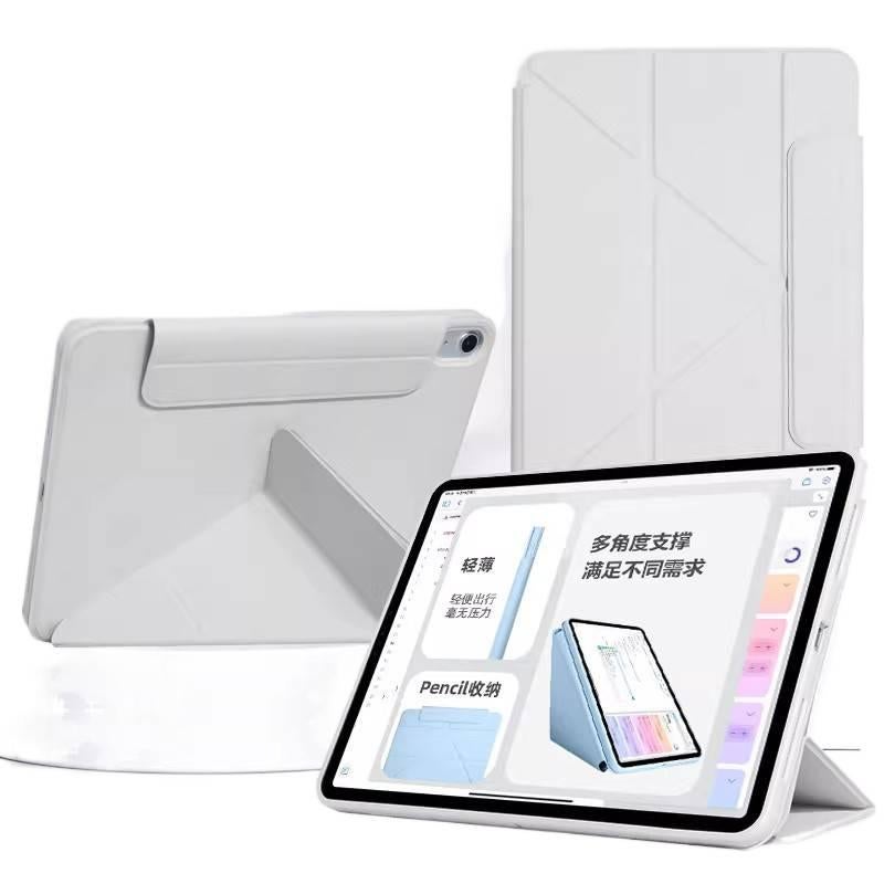 DGG Grey Smart iPad Case Compatible with iPad Air - Image 1