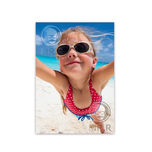 MR.R 10 Pieces 8x12 inch Sublimation Blanks Aluminum Metal Board Glossy Pure White Photo Blanks Aluminum Sheet Sign Blanks Aluminum Plate for Sublimation Heat Transfer Printing,0.22 mm Thickness - Image 5