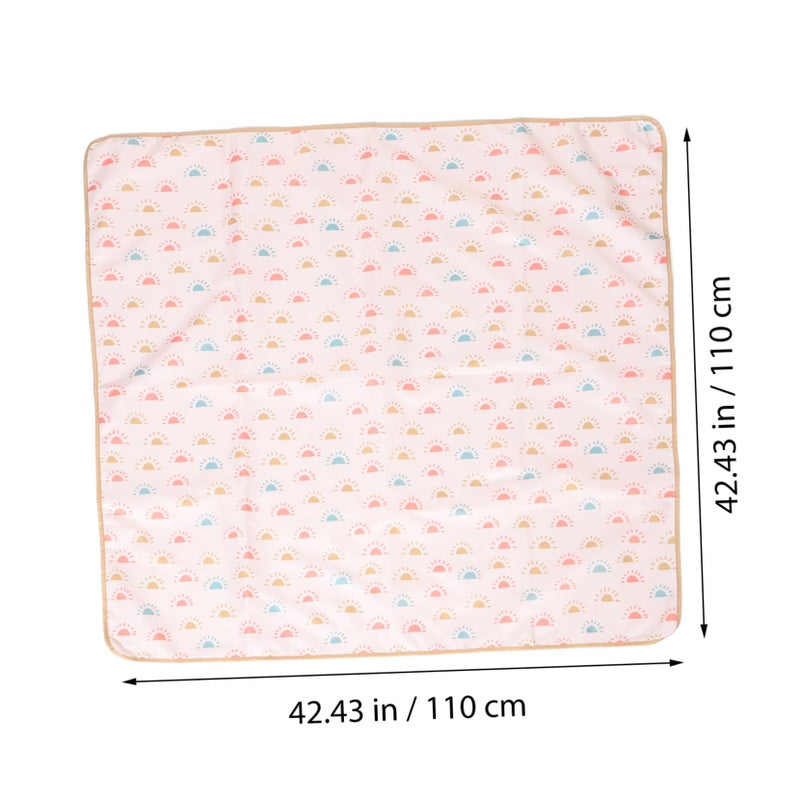 Washable High Chair Mat For Dining Picnics Playroom Under Table Floor Mat - Image 3