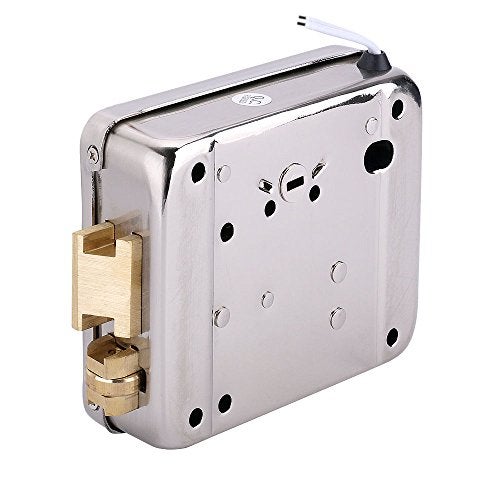 AMOCAM Electric Electronic Door Lock for Video Intercom Door Phone Vidoe doorbell DC 12V Stainless Steel E-Lock Support Wooden Glass Metal Fireproof Door - Image 4