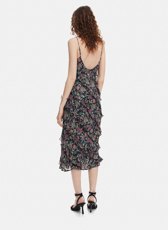 DESIGUAL Midi dress with ruffles - Image 4