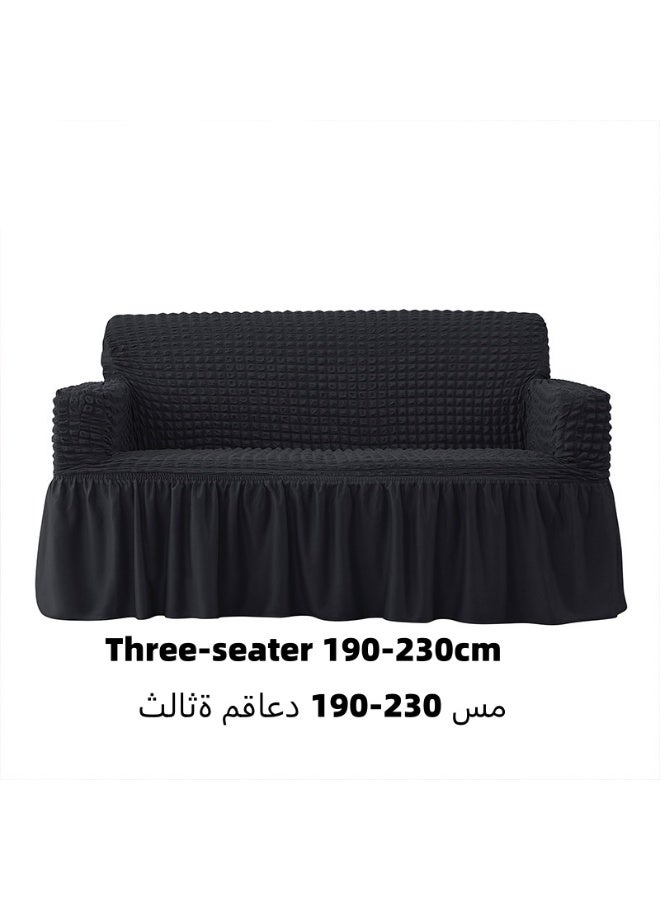 sofa cover 3 seater Super Stretchable Wrinkle-free Full Coverage Couch Slipcover Exquisitely Detailed Slip Flexible Resistant Jacquard Sofa Cover  190-230cm - Image 1