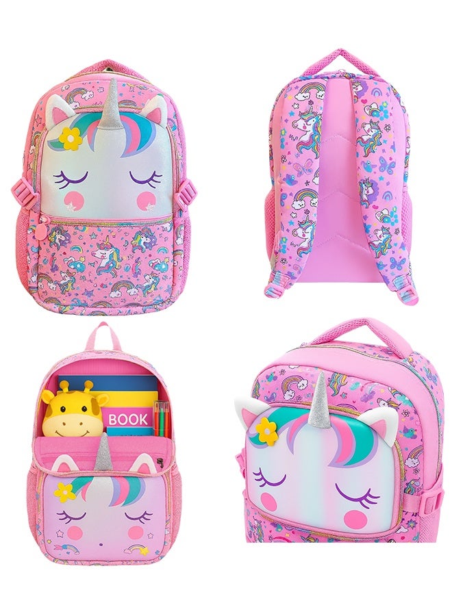 Luxury 3-Piece Kids Backpack Set – Branded School Set with Pencil Case, Backpack & Lunch Bag – Stylish and Durable School Set for Kids in Saudi Arabia - Image 4