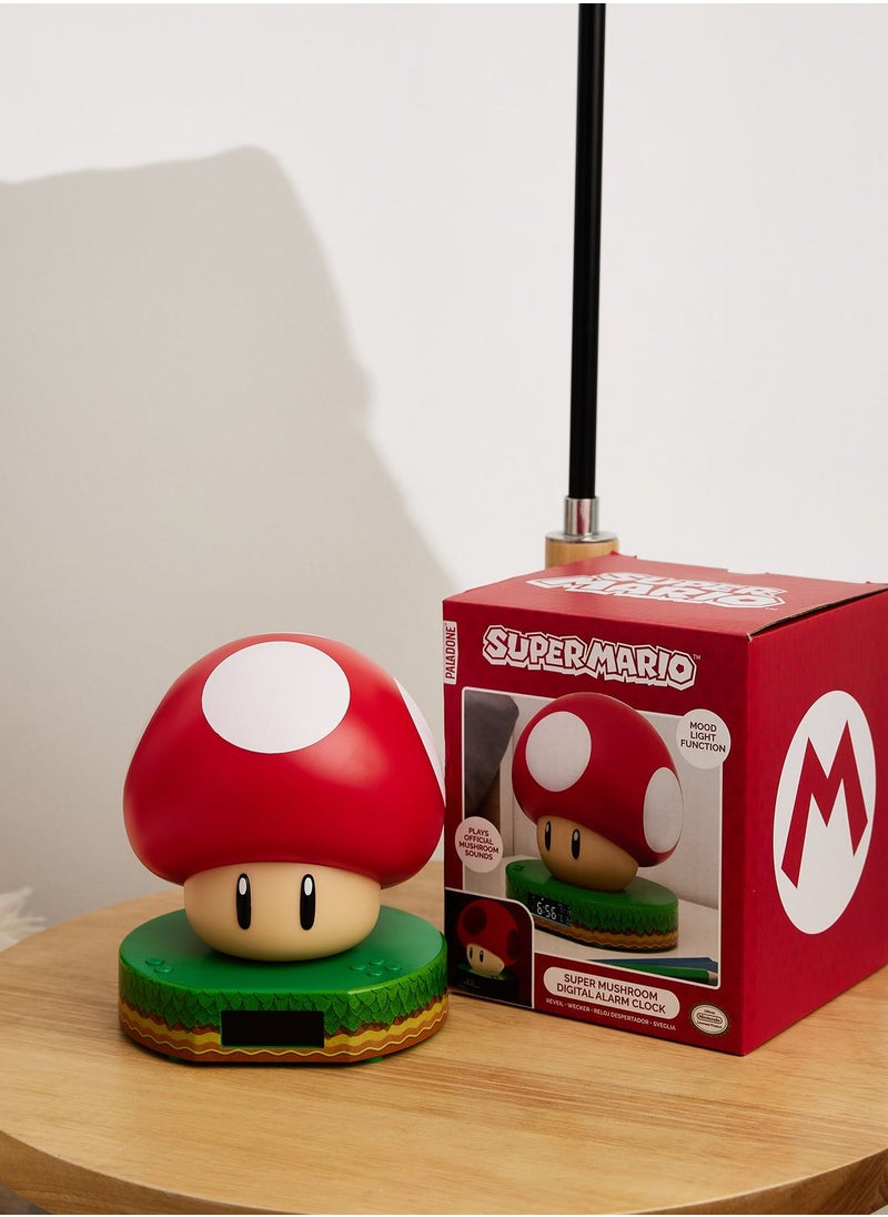 Paladone - Super Mushroom Digital Alarm Clock - Image 1